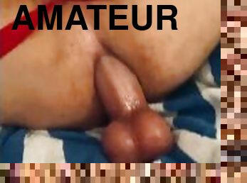 amatorskie, gej, dildo, dupa, fetysz, solo, realne