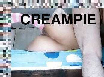 orgamus, muschi, russin, schulmädchen, babe, creampie, freundin, beule, nette, winzig