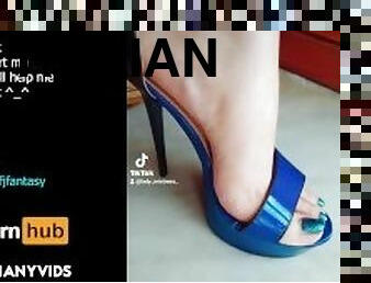 Compilation Feet - High Heels - Nails  Amatoriale italiano