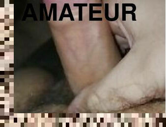 grosse, masturbation, amateur, ejaculation-sur-le-corps, branlette, belle-femme-ronde, secousses, solo