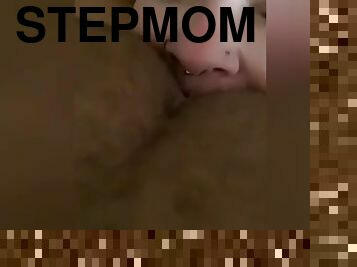 Stepmom loves rimming stepson while daddy is at work
