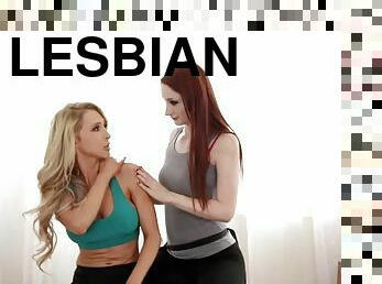 Lesbian gets pussy eaten