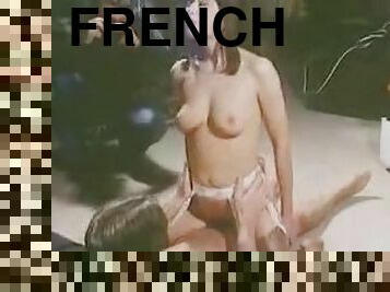 Perfect French Sluts Suck Cock and Get Fucked in a Vintage Porn Movie