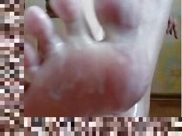 Beautiful feet, sweet fingers