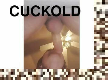 Cuckold blowjob snowball