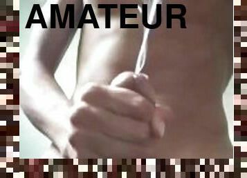 amateur, ejaculation-sur-le-corps, gay, compilation, ejaculation, solo