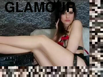 Glamour Model Drains Your Balls