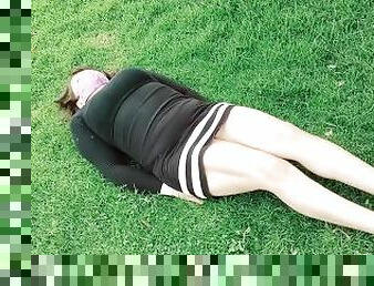 Cuñada Exhibicionista Me Lleva Al Parque Para Que La Grabe Y Enseñarme Sus Tangas Y Su Concha