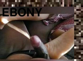 She ready to play *ebony soles