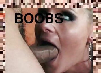 Big Boobs Big Tits chick in hot Blowjob Creampie