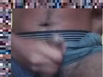 Desi eighteen boy with his black big dick