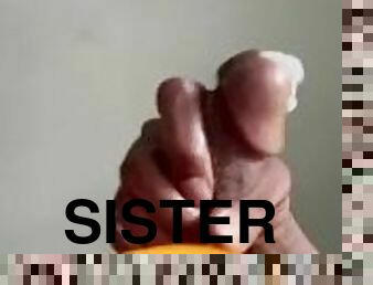 Jerking for my step sister