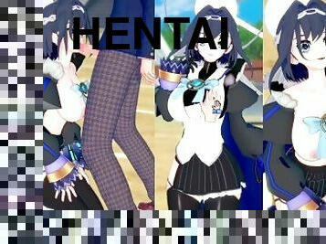 ???????????VTuber ????????3DCG???????(?????Youtuber)[Hentai Game Koikatsu! Ouro Kronii(Anime 3DCG