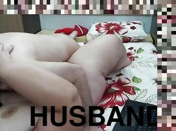Real Brazilian BBW camgirl fucking with husband