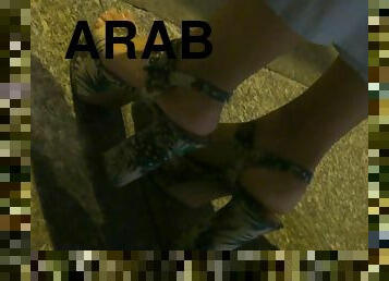 Sexy Arabian Feet In High Heels