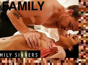 Family Sinners - Kyle Offers His Stepmom Jamie Michelle Some Emotional Support Which Turns Physical