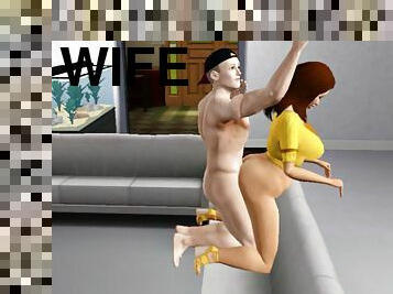 3D housewife porn