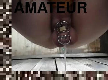 masturbation, orgasme, pisser, amateur, fétiche, solo