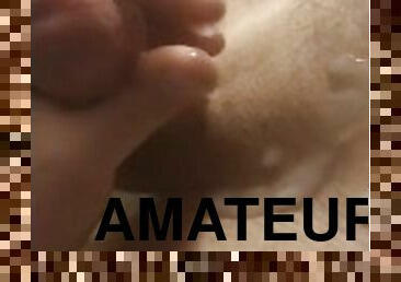 Amateurs first handjob