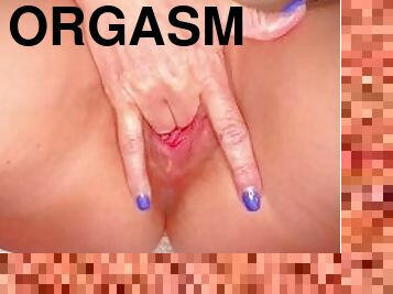 masturbacija, orgazam, pička-pussy, amaterski, prstima, prvi-put, plavuše, vagina, mokri