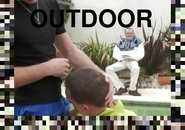 two sexy fench twinks fucking outdoor for older perver daddy for financial motivation