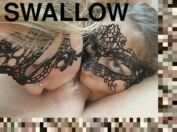 Polyamory video #153 Two Girls Deepthroat Balls Dick Sucking 69 Oily Sexy Ass Cum Swallowing