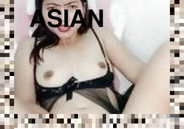 asiatique, fellation, ejaculation-sur-le-corps, milf, jouet, branlette, blonde, solo, philippine, petits-seins