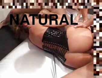 Horny natural girls boned in a gangbang