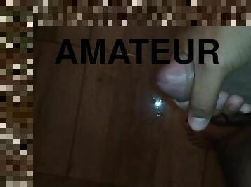 masturbation, amateur, ejaculation-sur-le-corps, énorme-bite, branlette, solo, bite