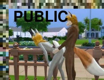 Wolf And Bunny Sims 4 Furry Earth Day