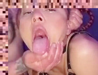 ekstrem, blowjob, hardcore, deepthroat, hore, cum