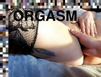 Hard fist fucking orgasm!