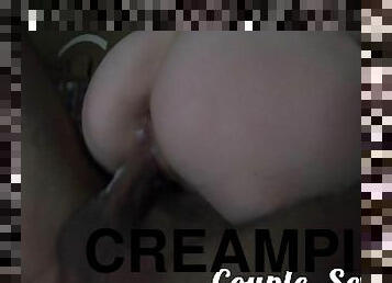 Cum jumping on dick, Creampie, Amateur, Homemade, Private, Couple