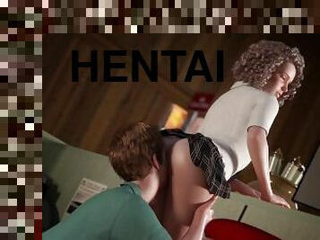 gruppensex, anime, hentai, herrin, versteckte