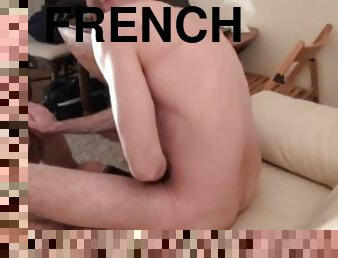 papa, énorme-bite, gay, française, pappounet, musclé, tatouage, bite, dure