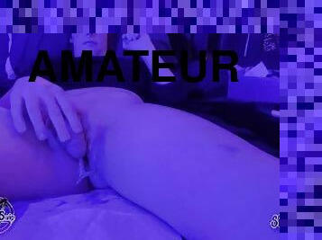 gros-nichons, masturbation, amateur, jouet, fétiche, solo