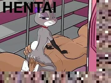 Judy Hopps fucks a Human (Zootopia Hentai)