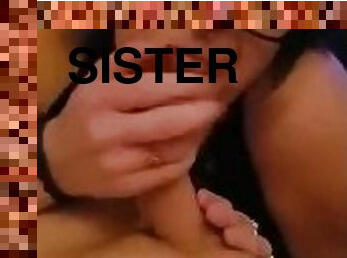 Found a recording of my sister blowing my step brother!