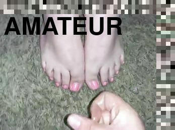 Cum On Feet And Toes Compilation (cumpilation) Pink Toes