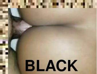 Black Teen with Fat Ass gets fucked in Hotel & swallows cumshot!