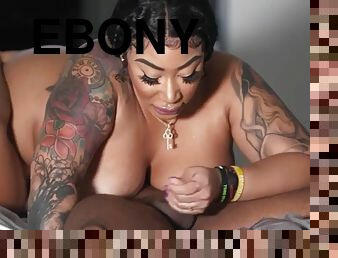 EBONY BBW BBC Blow Job