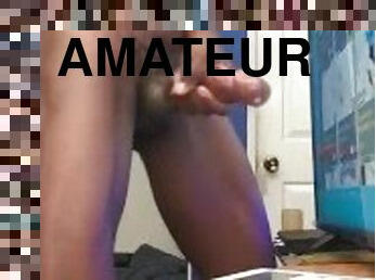 masturbation, amateur, ejaculation-sur-le-corps, énorme-bite, ados, solo, bite