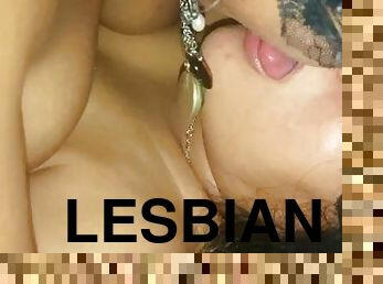 LESBIAN SEX WITH MY BESTIE WHEN IM ALONE IN HOME