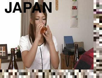Good Japanese housewives know how to cook & suck a cock like a pro