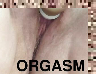 klitta, orgasm, fitta-pussy, amatör, ensam, vått, liten