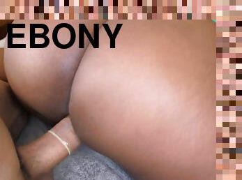 BBW ebony Layla Monroe enjoys hard cock POV