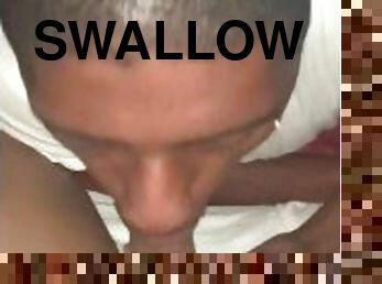 Throat god swallow 5in of dick sloppy head freak nasty