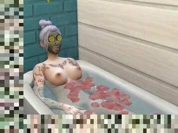 SQUIRTING EN EL BALNEAREO ???????????? Los Sims 4 #Moviendoelculoporplata Ep. 4