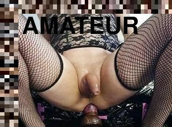 énorme, amateur, anal, jouet, allemand, chevauchement, gode, solo, bisexuels