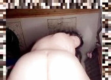 curvy PAWG twerks naked